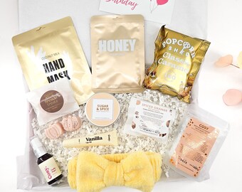LUXURY AUTUMN GIFT Box for Her, Cosy Self Care Hamper, Pumpkin Spice Gift, Fall Pamper Box, Birthday Gift for Her, Halloween Care Package