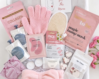 PREGNANCY PAMPER BOX pregnancy care package gift, pamper hamper, gifts for pregnant women, mum to be gift hamper, maternity spa gift for her