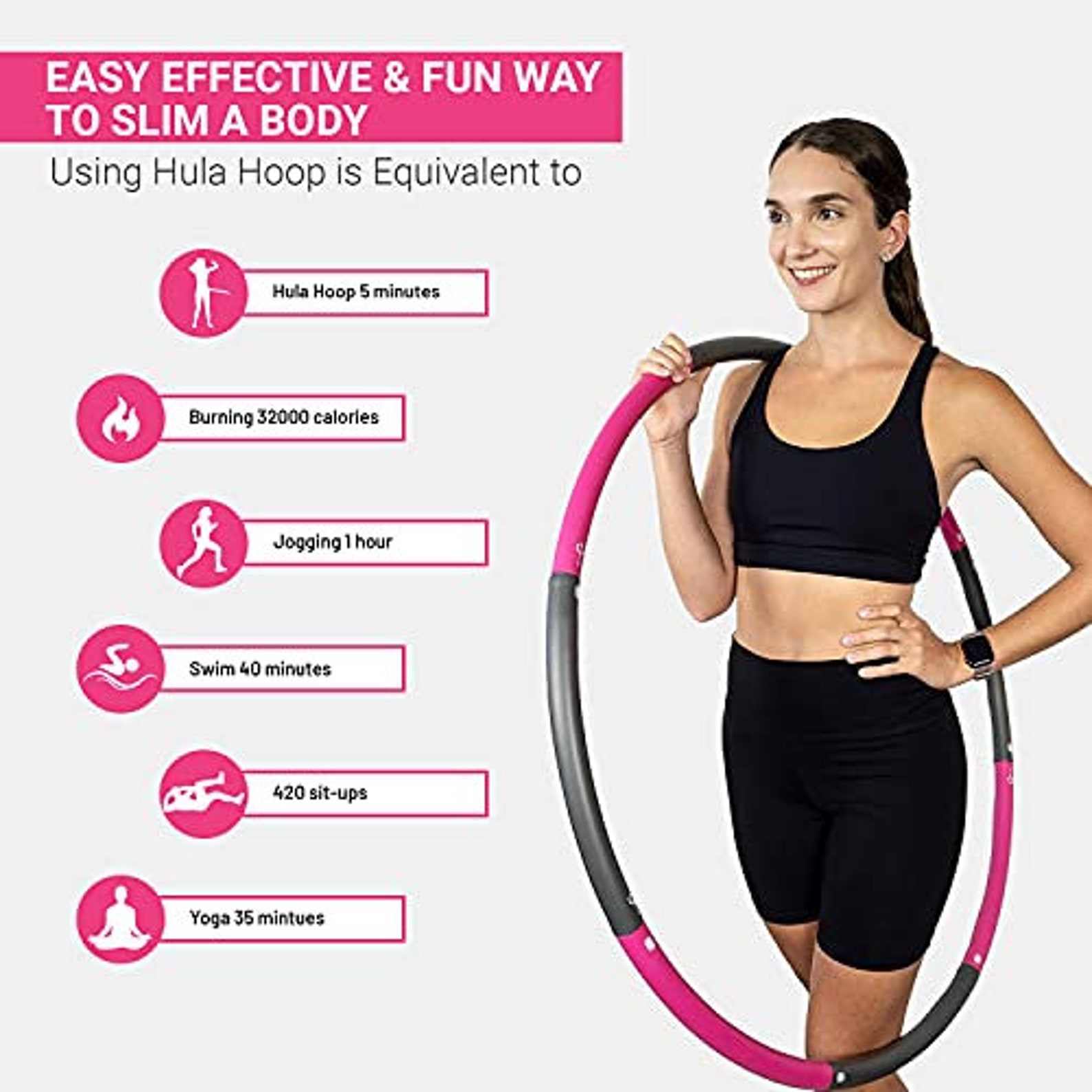 Weighted Hula Hoops for Adults Stainless Steel Hoola Hoop Etsy 日本