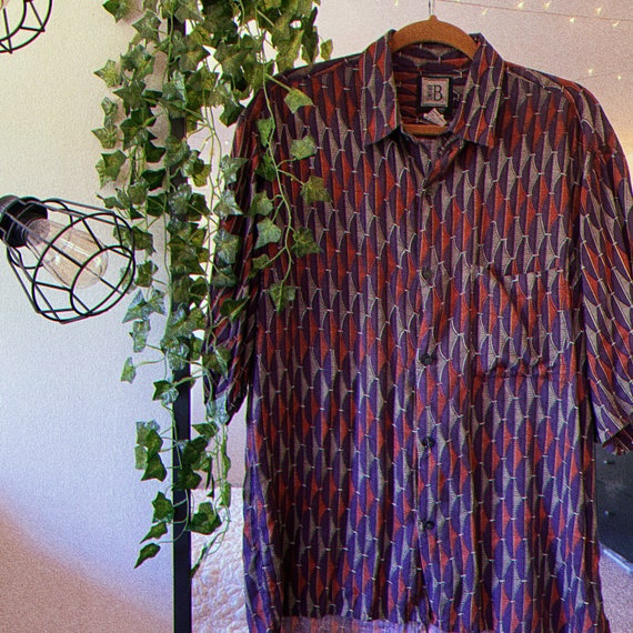 Mystery Vintage Style Button Up Shirt Bundle, 80s 90s… Gem