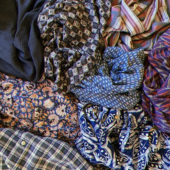 Mystery Vintage Style Button Up Shirt Bundle, 80s 90s… Gem