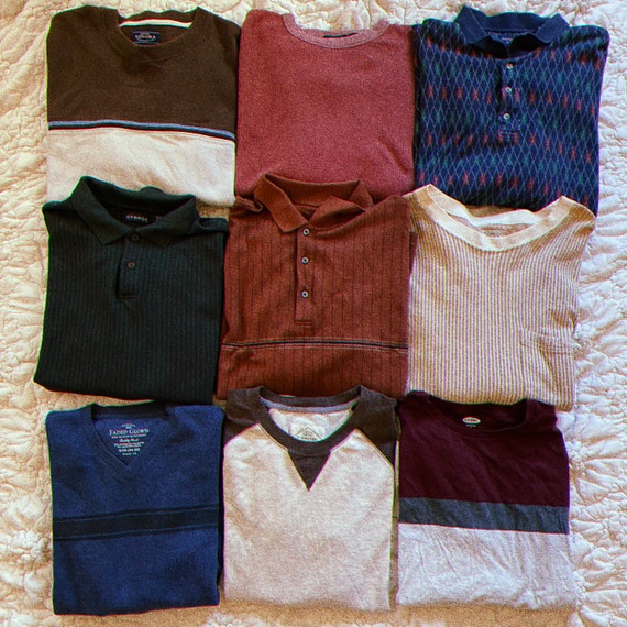 Vintage Style Long Sleeve Shirt Mystery Bundle, G… - image 2