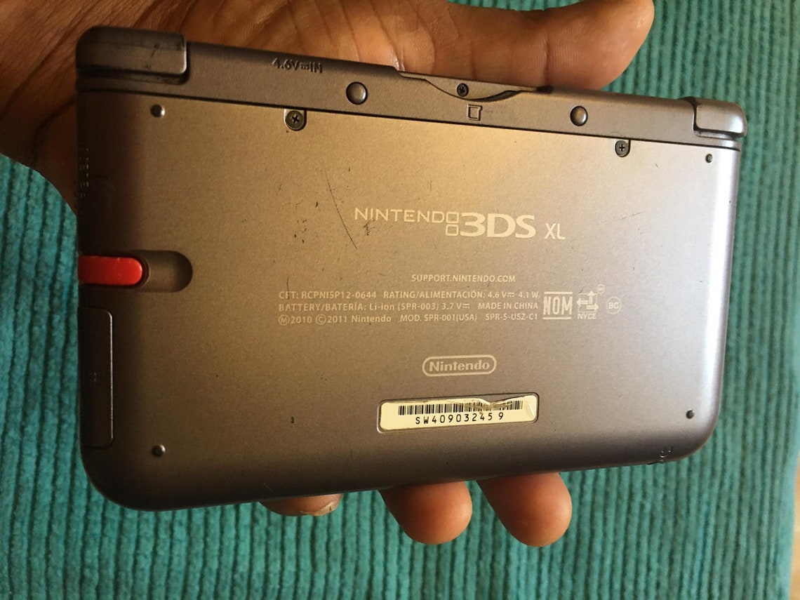 Nintendo 3DS XL NES Edition Retro Silver good condition rare Etsy