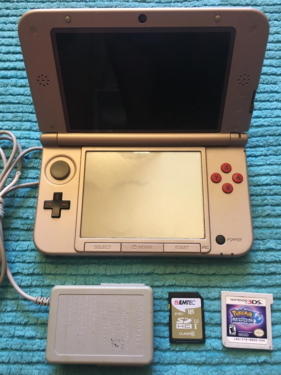 Nintendo 3DS XL NES Edition Retro Silver good condition rare Etsy