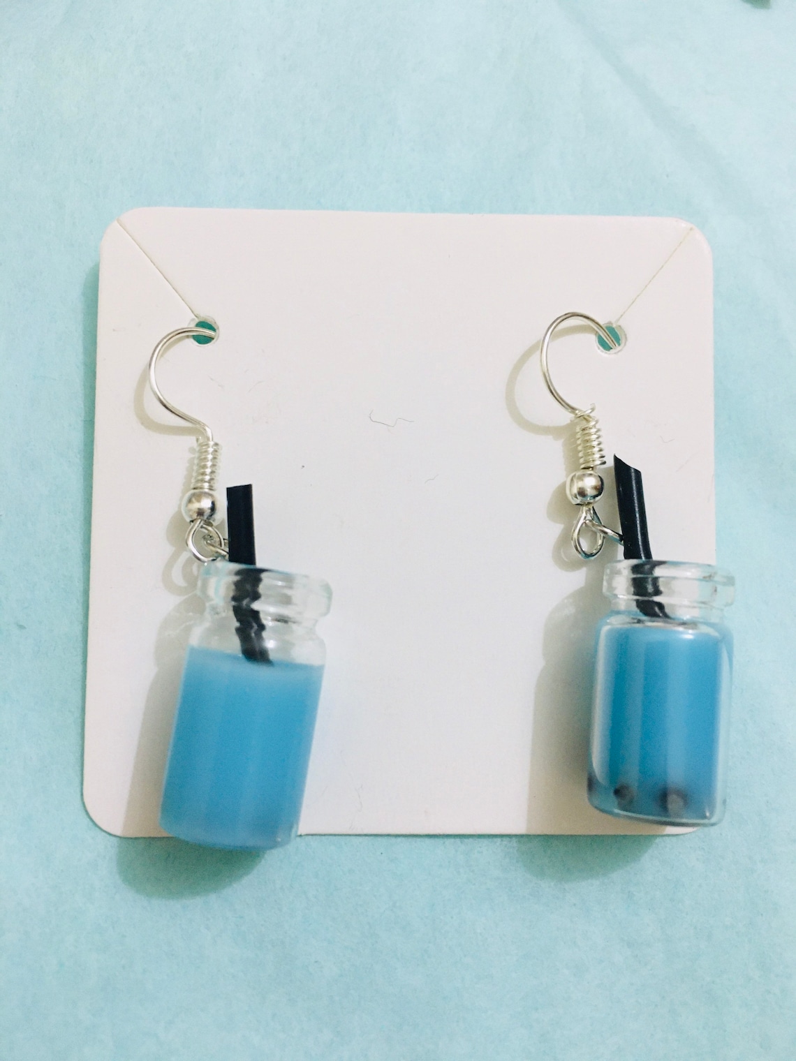 Cute boba earrings Etsy