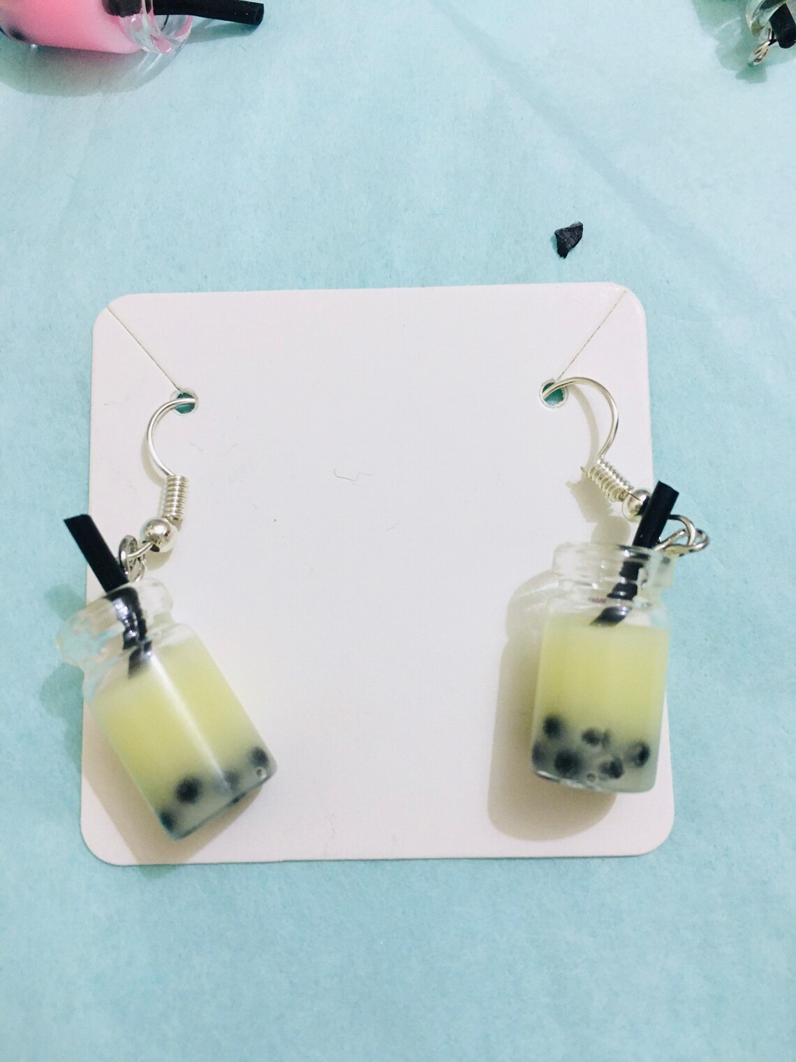 Cute boba earrings Etsy