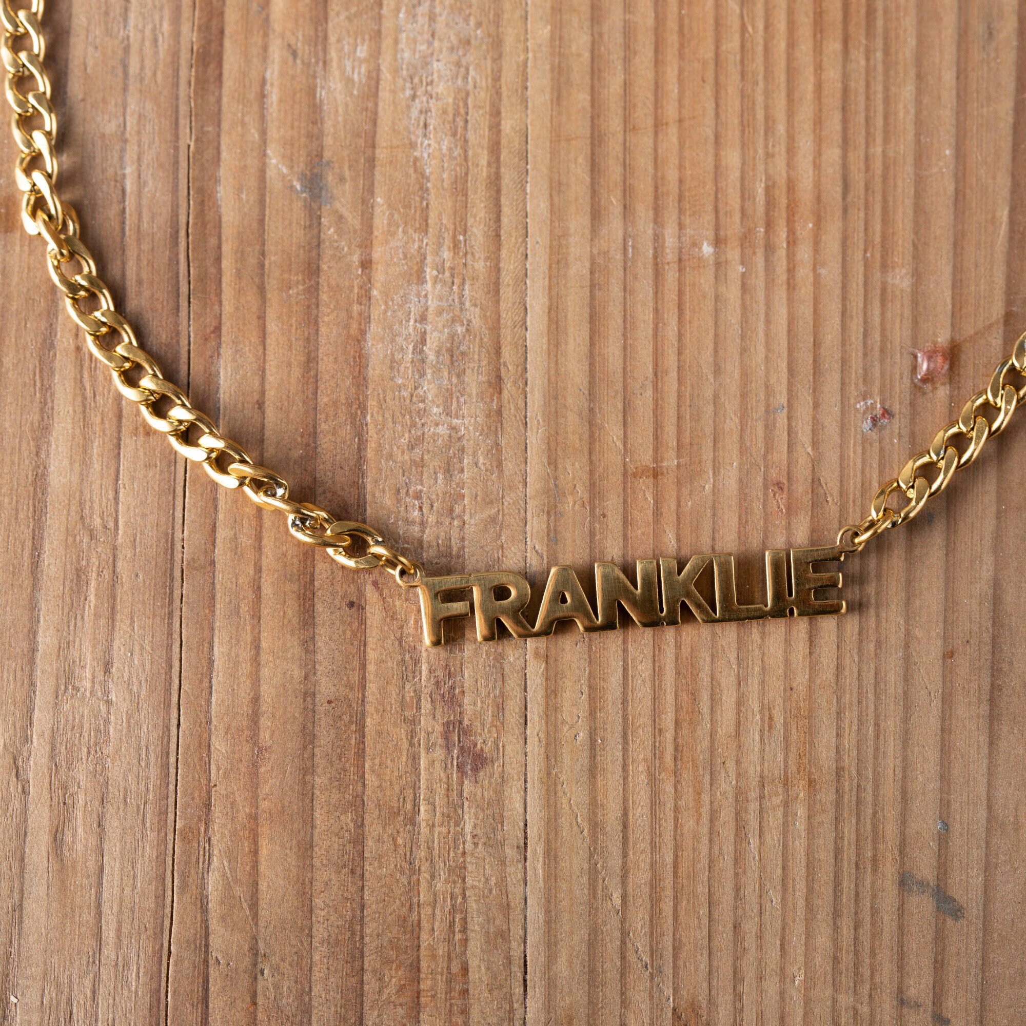 Name necklace 18k gold name necklace custom pendants men Etsy