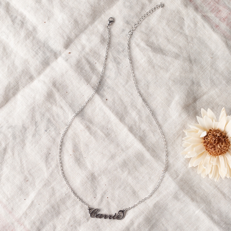 gold name necklace, 18k gold name necklace custom name necklace Name necklace my name necklace custom pendants