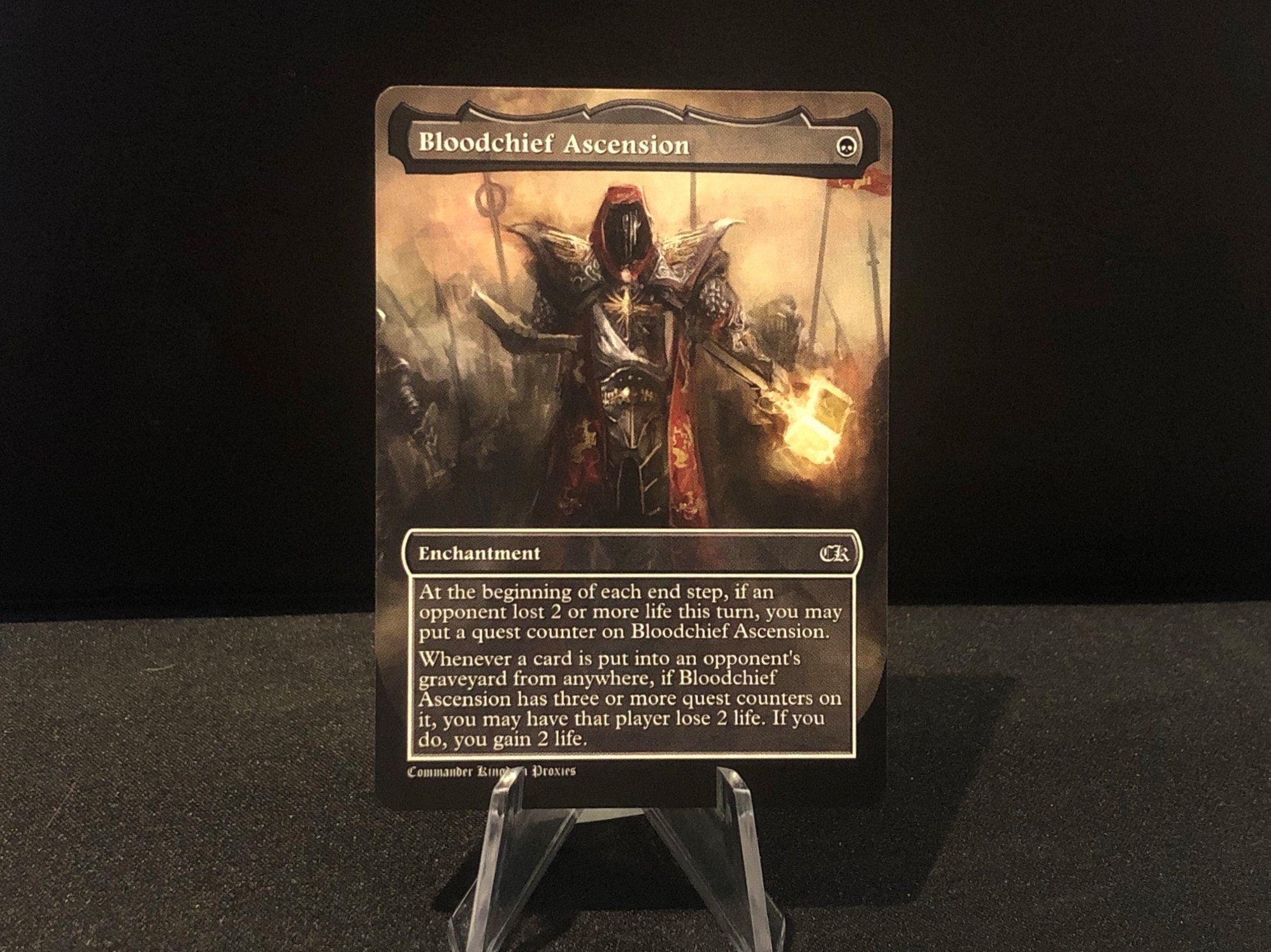 Bloodchief Ascension Alter Mtg Full Art Style Proxy Card | Etsy
