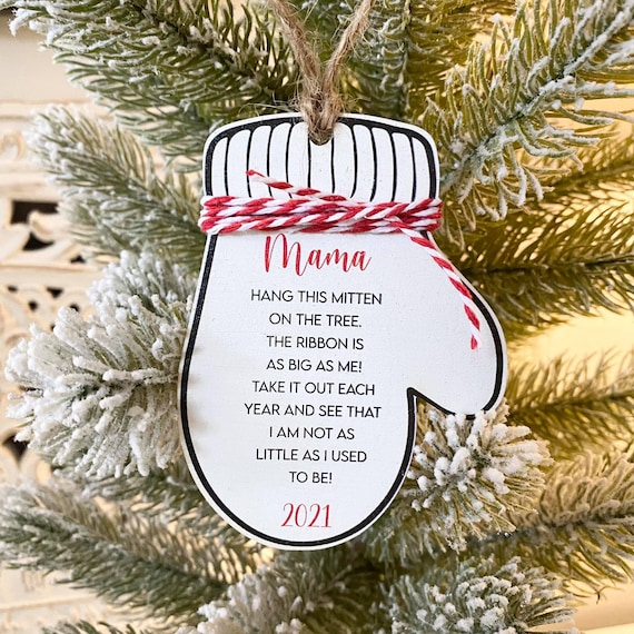 Child Height Ornament - Ornament Keepsake - Personalized Ornament from  Child - Christmas Tradition - Personalized Ornament - Gifting