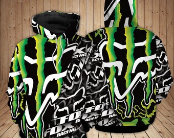 american flag fox hoodie