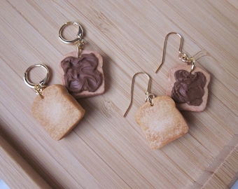 Miniature Toast Earrings