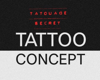 SECRET TATTOO numbered - olivier poinsignon - tattoo concept