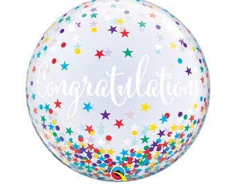 Graduation Balloons | Graduation Party Decor | College Graduation Balloons | Grad Party Decor | High School Grad Congrats Grad| Celebration