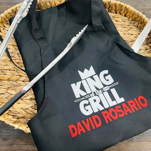 Personalized BBQ Board and Grilling Apron