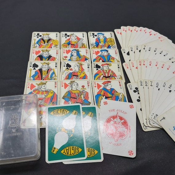 Classic Games Playing Cards Cartes a Jouer 2 Deck Set Jeux for