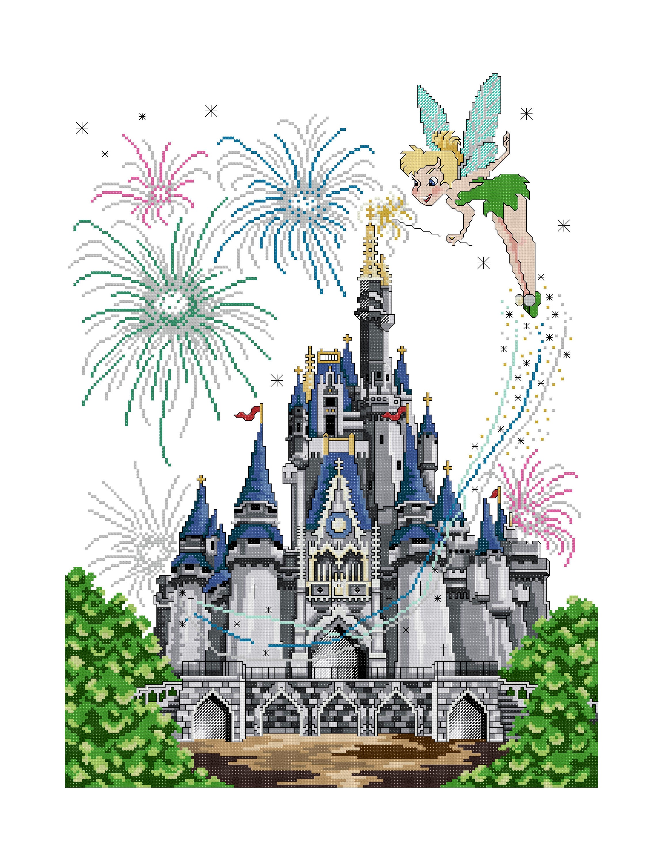 Tinkerbell Castle - Etsy