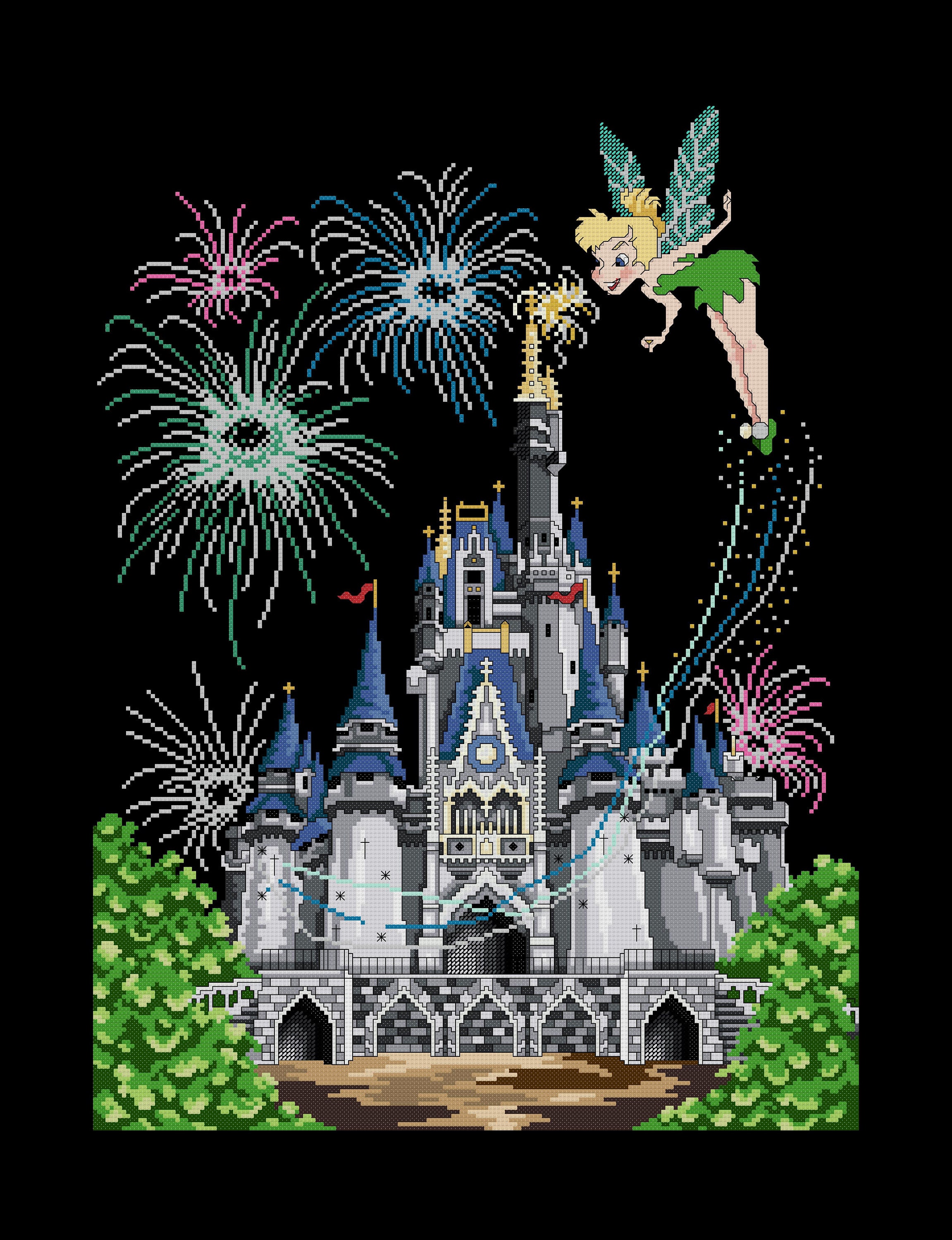 Tinkerbell Castle - Etsy
