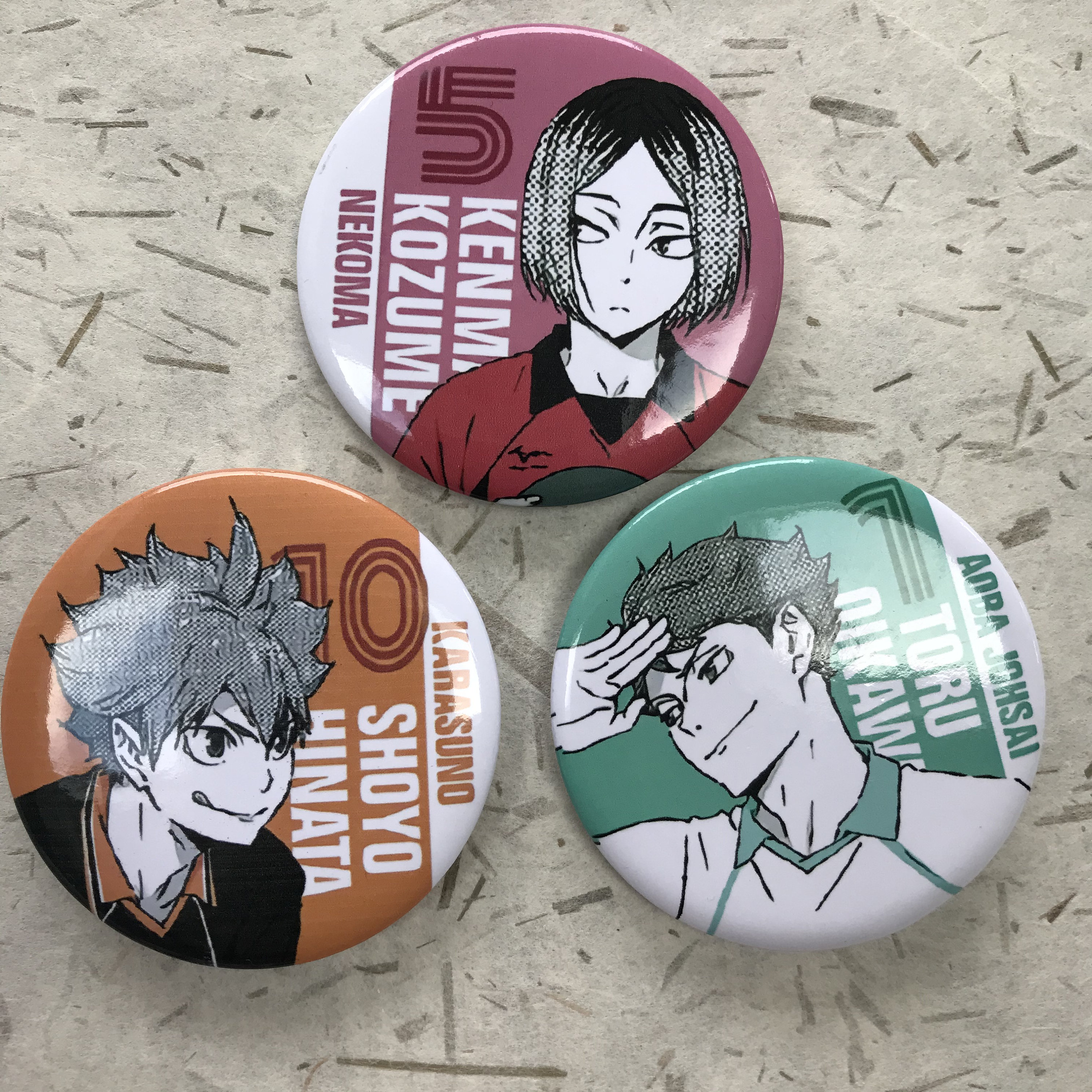 Haikyuu haikyu pins haikyuu badges Etsy