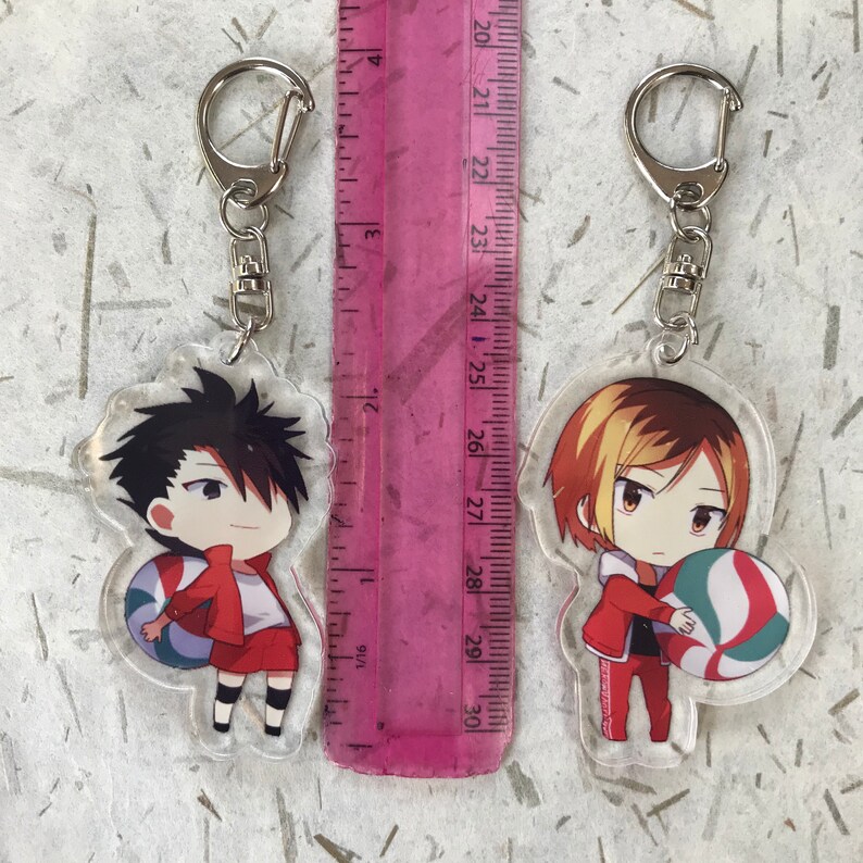 Haikyuu Haikyu keychain Haikyuu keyrings Etsy