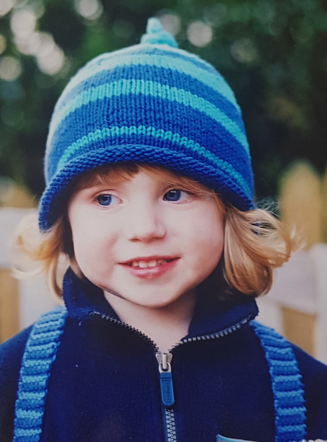 Baby/Kinder Gestreifte Knoten Beanie PDF Strickanleitung - Etsy.de