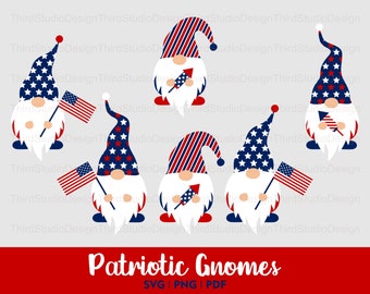 Download Patriotic Gnomes Svg Etsy