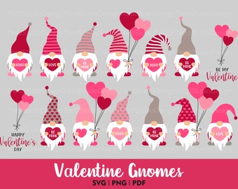 Download Valentine Gnome Svg Etsy