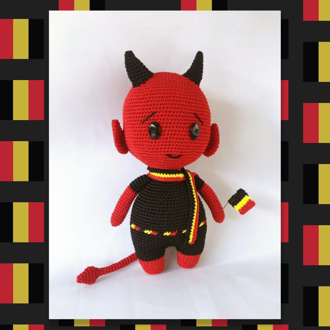 Devil crochet pattern (Duivel haakpatroon)