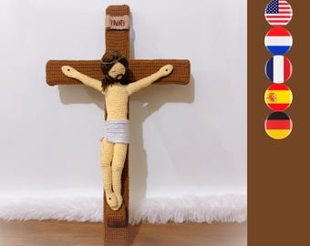 Crucifix - digital crochet pattern