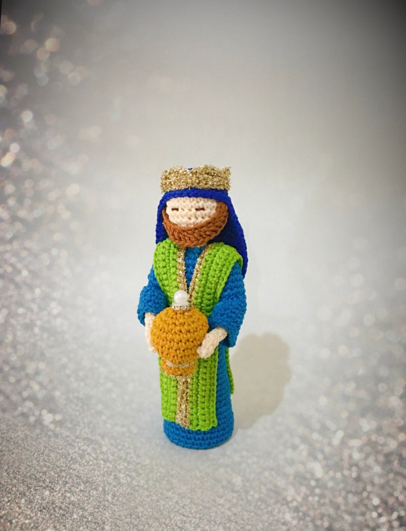 Nativity Set 2 Three Wise Men crochet pattern Drie Koningen haakpatroon image 5