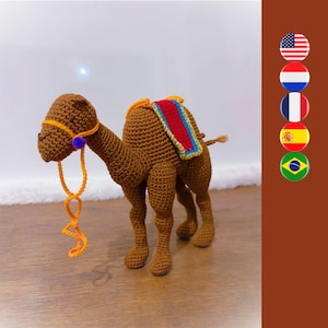 Nativity Camel crochet pattern - Amigurumi camel pattern - Christmas crochet pattern