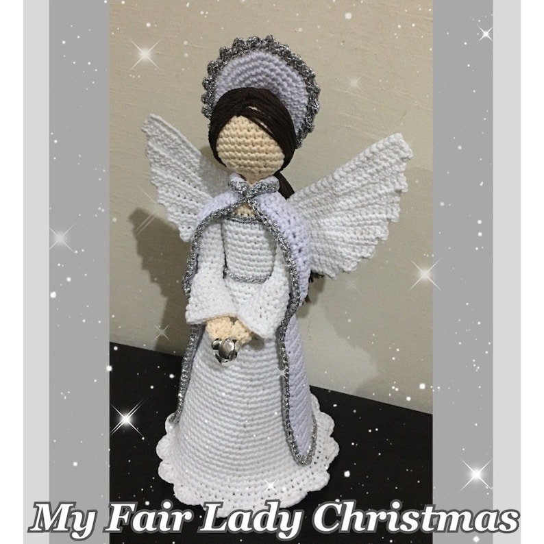 My Fair Lady Christmas crochet pattern image 1