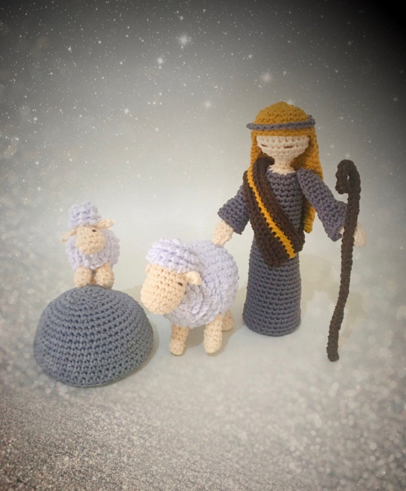 The Craftygenesindonesia Crochet Nativity Set Kerststal haakpatroon Modèle crèche au crochet Pesebre de ganchillo Presepe a uncinetto image 4