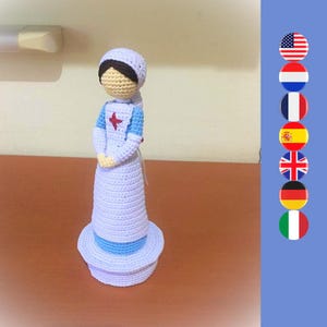 For the nurses digital World War nurse memorial crochet pattern