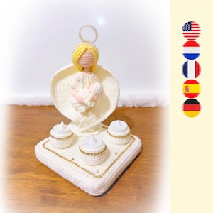 Angel baby memorial digital crochet pattern