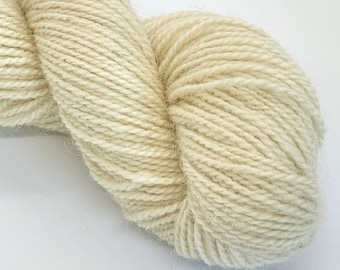 Natural Wool Yarn, 100% Wool, 2 ply yarn