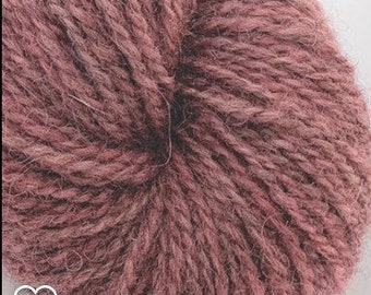 Wileville Wine Yarn, Hand dyed, 100% Wool, 2 ply yarn