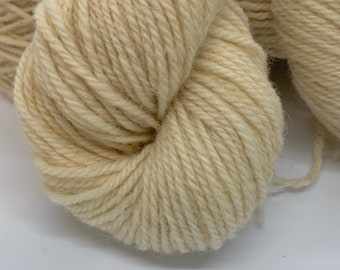 Natural 3-Ply Yarn, 100% Wool