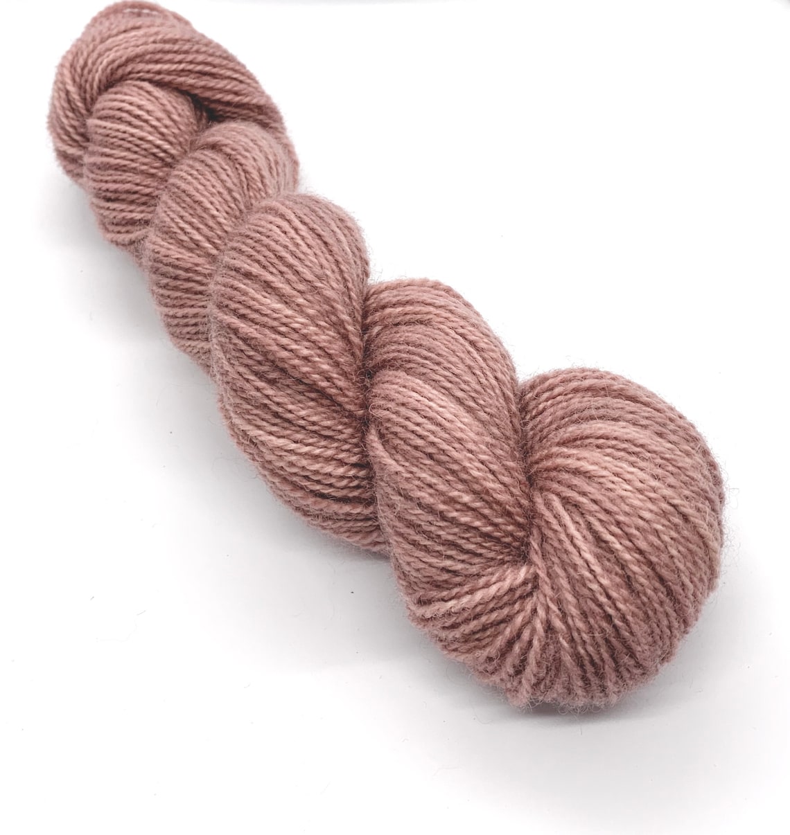 Dusty Rose Pink Yarn, Hand Dyed, 100 Wool, 2 Ply Yarn Etsy Canada