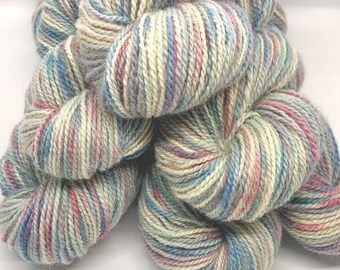 Stained Glass - Hand Dyed, 2-Ply Yarn, 100% Wool