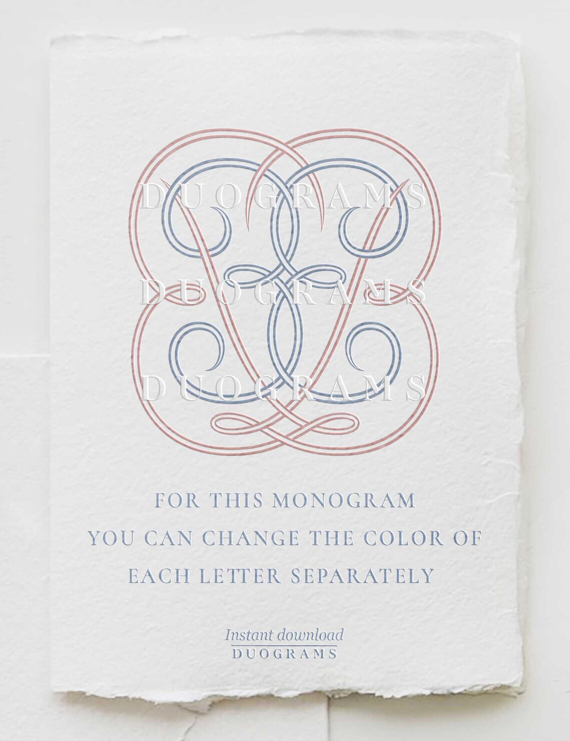 Two Letter Monogram Logo Design BE or EB Wedding Initials SVG & Png ...