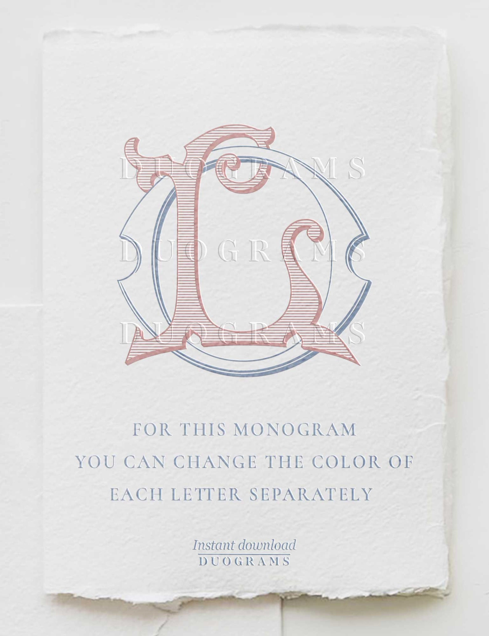 LO OL Wedding Monogram Logo Design L O Two Letters Monogram SVG Digital ...