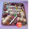 Personalised Chocolate Slab, Birthday Gift or any Occasion