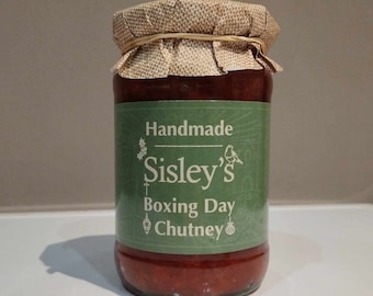 Sisley's Cornish Festive Boxing Day Apple Chutney Made in Cornwall