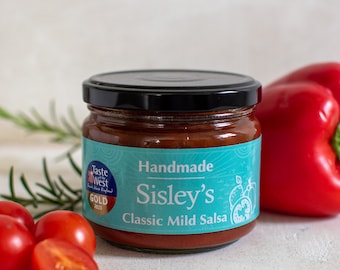 1 Jar Cornish Dipping Tomato Salsa Dip, Mild, Award Winning 300g