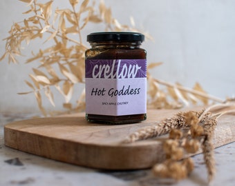 Crellow Cornish Hot Goddess Christmas Chutney 300g