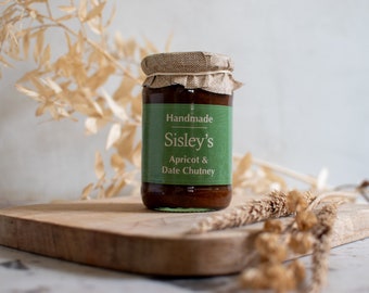 Sisley's Cornish Apricot & Chutney 340g Made in Cornwall