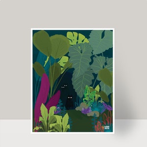 Jungle Has Eyes Wall Art - POSTER PRINT