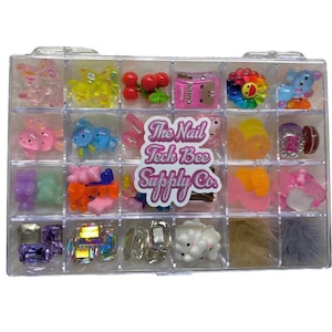 Kawaii Assorted Nail Art & Jewel Charm Box