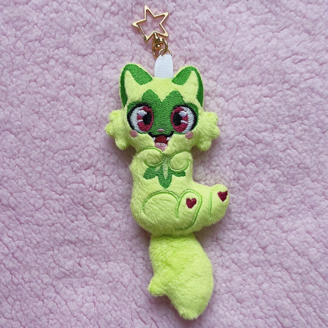 Springtail Plush Spring Cat Plush Keychains - Made to Order - Etsy